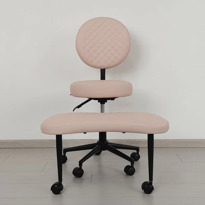 Cross Legged Chair - Meditation Chair With Wheels  ADHD Chair Height Adjustable Seat  Adjustable Footstool
