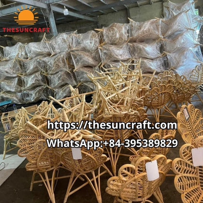 Modern indoor/outdoor adult rattan rocking chair, casual rocking chair