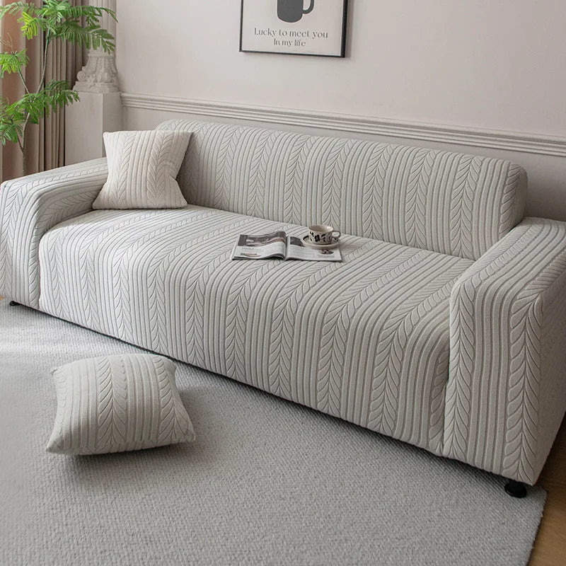 Elastic Sofa Cover for Living Room Home Jacquard Stretch Slipcovers Couch Covers 1/2/3/4/5Seater Free Shopping funda sofá 쇼파 커버