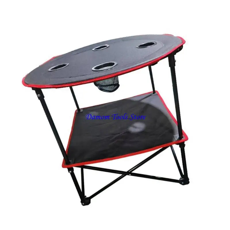 57BE Portable Plastic Folding Table Quick Assembly Water Resistant for Outdoor Use