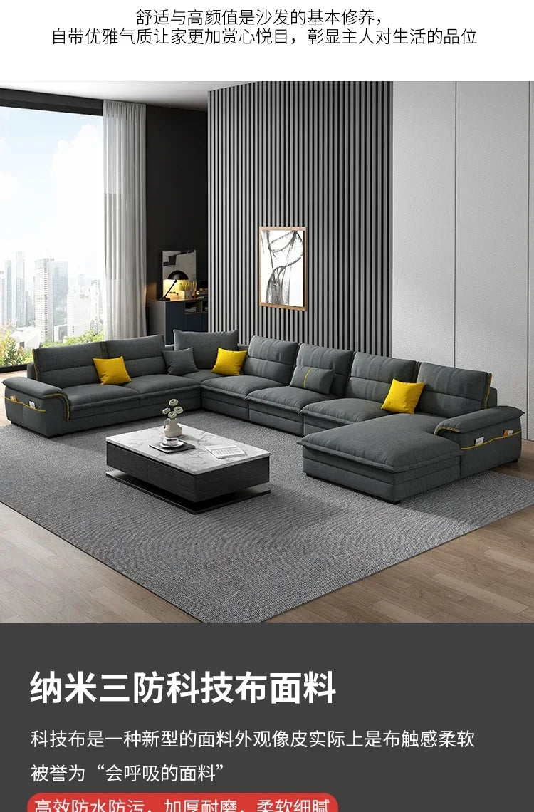 Storage Relax Puff Sofa Sectional Simple Double Nordic Daybed Puffs Sofa Set Lazzy Cushion Salon Meuble Home Furniture