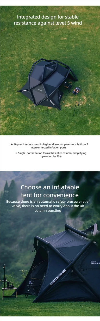Goout SpringHill Fuxi Inflatable Ball Tent for Outdoor Camping, One-Piece Portable Wild Camping Overnight Rainproof