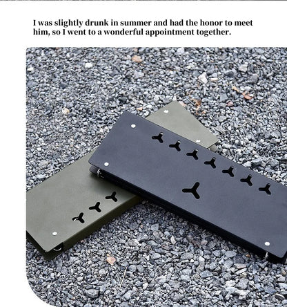 Compact Mini Camping Table Portable Ultralight Folding Tent Table Aluminium Alloy Collapsible Outdoor Table For Hiking