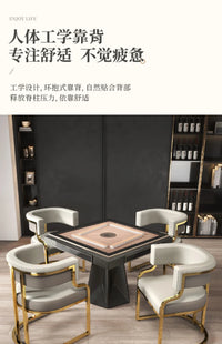 Premium Mahjong Sofa Chair - Multi-Functional Seating for Reception, Negotiation and Nail Art in Small Apartments