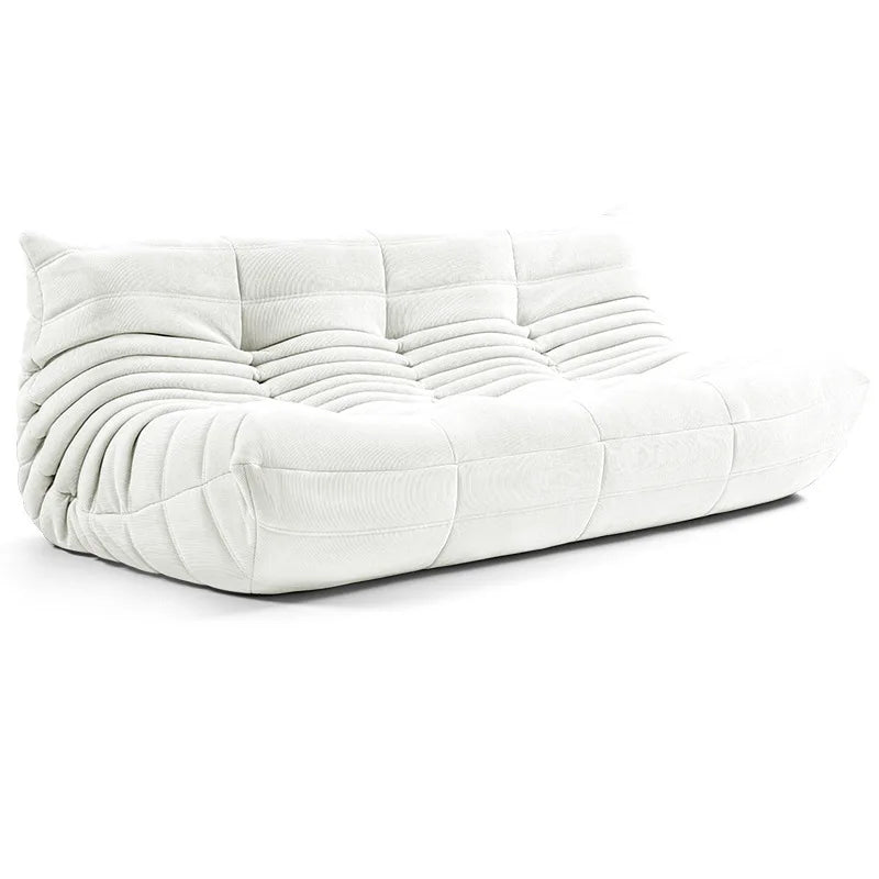 Cross-border supply caterpillar lazy sofa sitting recliner living room single double three Nordic leisure compression sofa