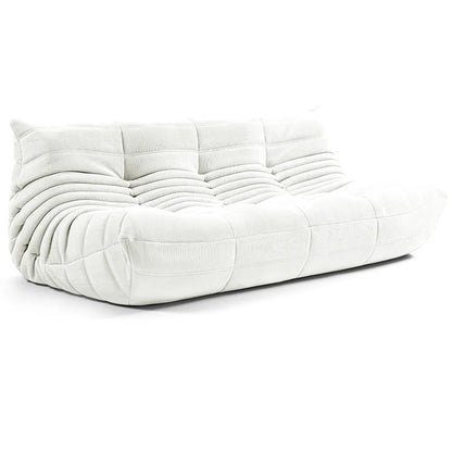 Cross-border supply caterpillar lazy sofa sitting recliner living room single double three Nordic leisure compression sofa
