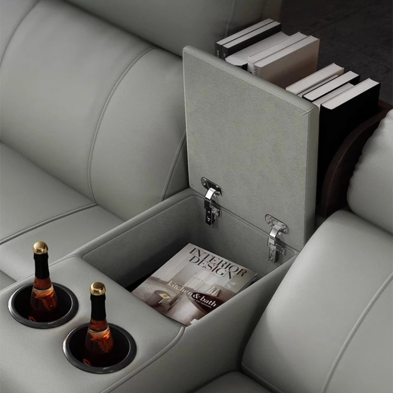 Living Room Modern Sofas Multifunction Armchairs Apartment Leather Sofas Electric Lazy Sillas Para Sala De Estar Home Furniture