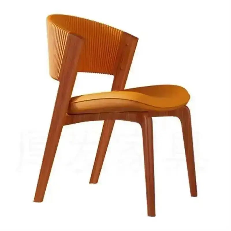 Ergonomic Furniture Modern Vip Restaurant Luxury Designer Dining Italian Chair Chairs Nail Gold Comedor Kitchen Legs Leather