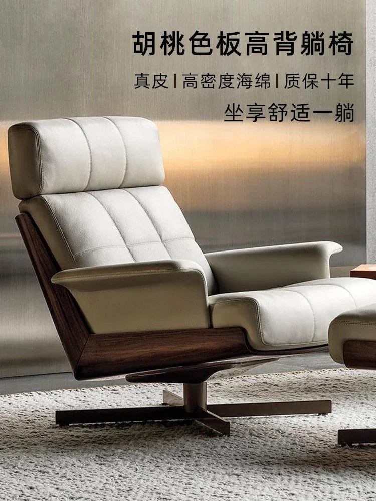 Single sofa rotating sofa chair recliner living room bedroom leisure reading chair
