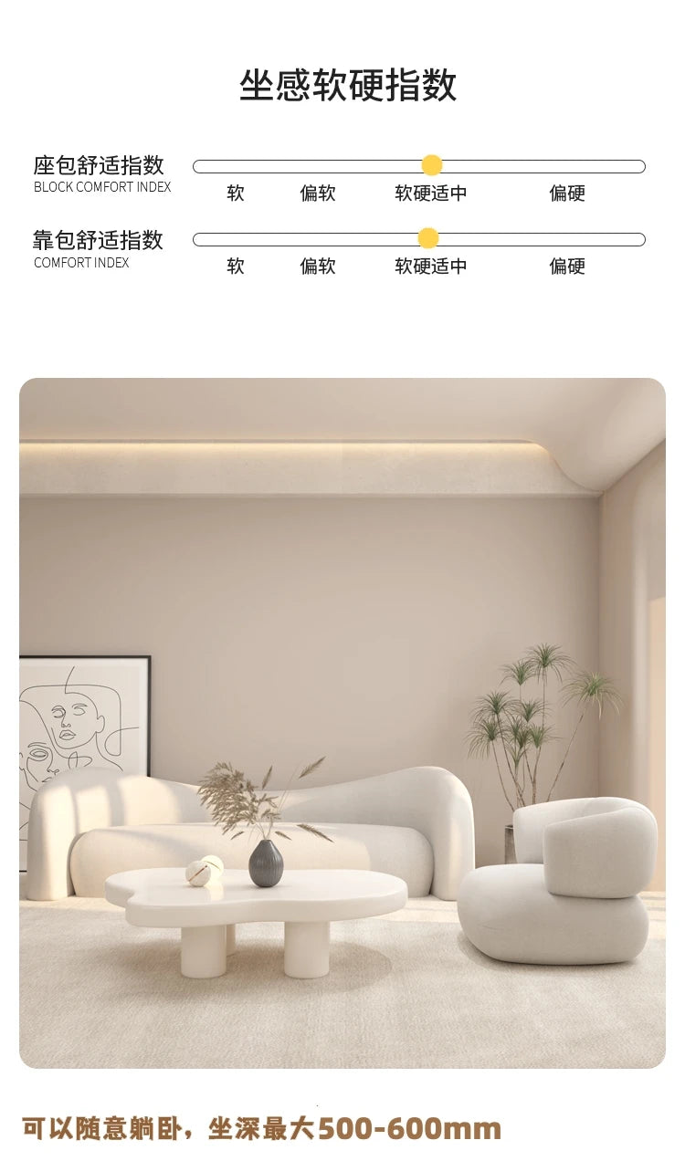 Modern Living Room Sofas Cloud Inflavel Floor Couch Individual Elegantes European Design Divani Da Soggiorno Home Furniture