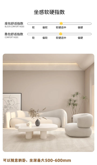 Modern Living Room Sofas Cloud Inflavel Floor Couch Individual Elegantes European Design Divani Da Soggiorno Home Furniture