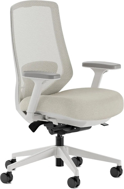 Ergonomic Chair Pro - Mesh Office Chair with 14 Points of Adjustment- Height, Depth & Tilt Adjustable - 5D Armrests-Forward Tilt