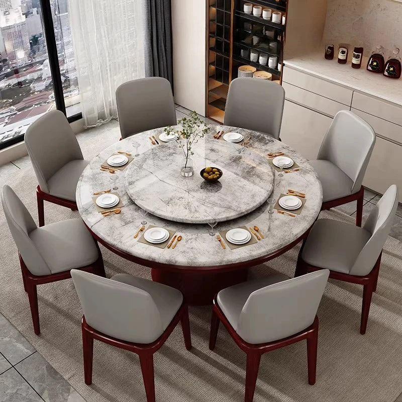 Mid Century Marble Dining Table Nordic Round Chairs Service Lounge Dining Table Designer High Mesas De Comedor Kitchen Furniture