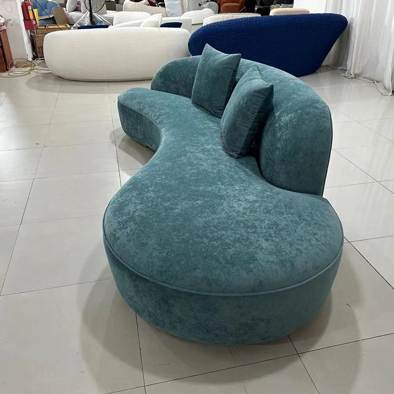 Modern Interior Shop Design Sofa Set Furniture Living Room Modern Luxury Furniture Special-shaped Sofa