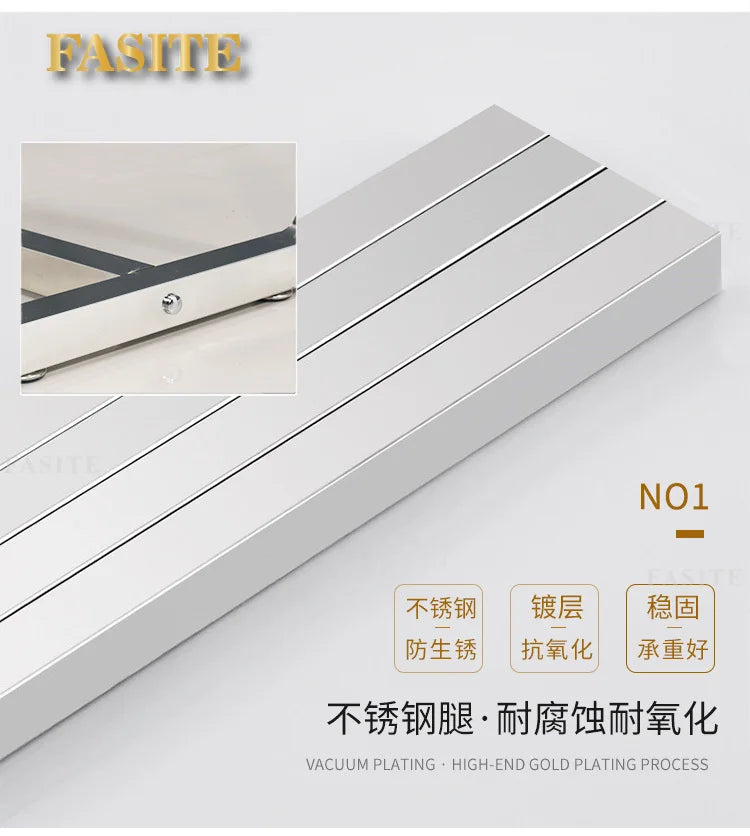 Double-sided mirror table for tgf barber shop, special for dyeing and ironing double-sided mirror hair salon for hair salon