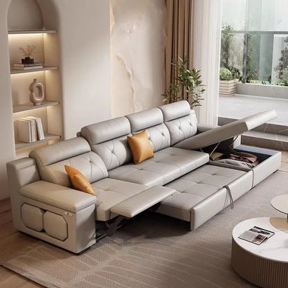 Water Proof Living Room Sofa Armrest Electric Lounges Bedroom Living Room Sofas Recliner Luxury Divano Adhd Home Furniture