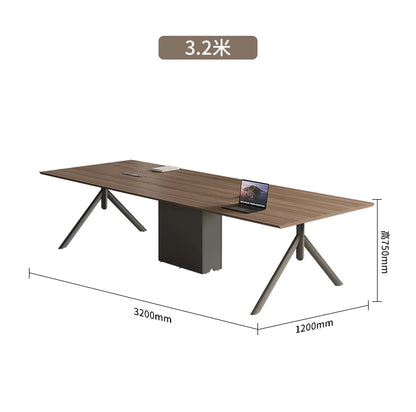 Conference Table Simple Modern Meeting Office Rectangular Business Negotiation Environmental Protection Large And Small Conferen