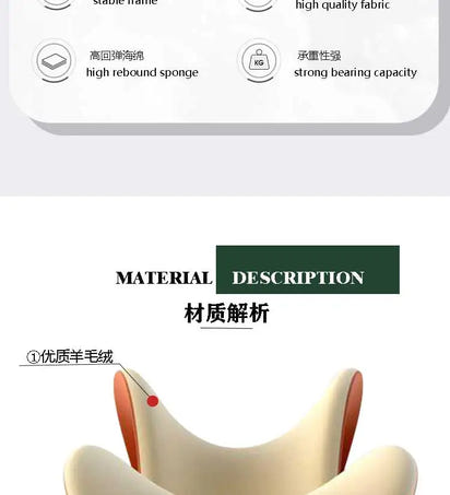 Nordic creative love FRP living room recliner model room special-shaped fabric single chair leisure chair