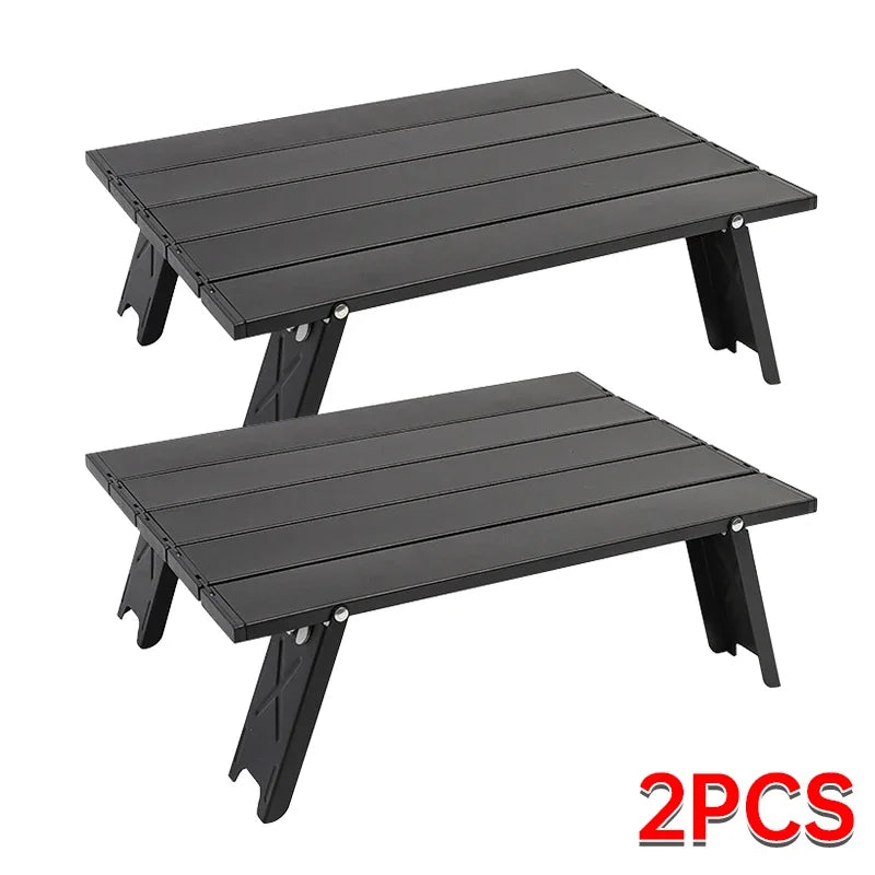 Portable Outdoor Beach Table Ultralight Foldable Camping Table Mini Aluminum Table Garden Party Trip Hiking Table