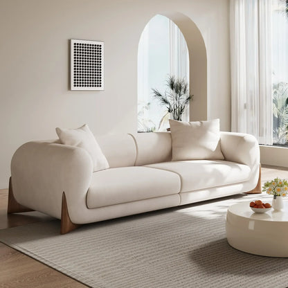For Spot Wholesale Modern Modular Sectional Sofa Couch Sectional Sofa Small Apartment Modern Fabric Velvet Sofa
