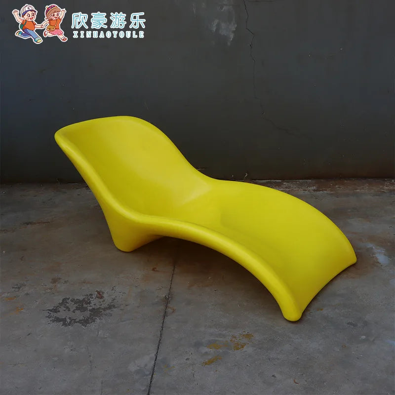 Cross-border exclusive outdoor beach lounge chairs, lounge chairs, beach waterproof hotel villa courtyard leisure seats