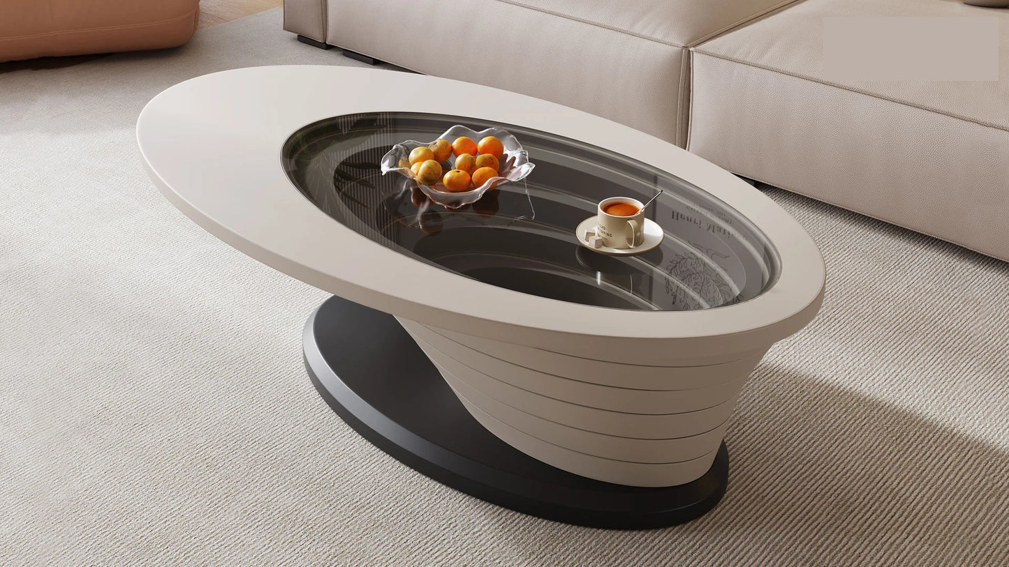 Ensemble de table basse de meubles de salon de styliste créatif, ensemble de table basse moderne de luxe unique pour la maison