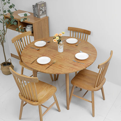 Round Table Cloth Waterproof Farmhouse Table Cover Decorative Wood/Woven Texture Tabletop Protection Rustic Wipeable