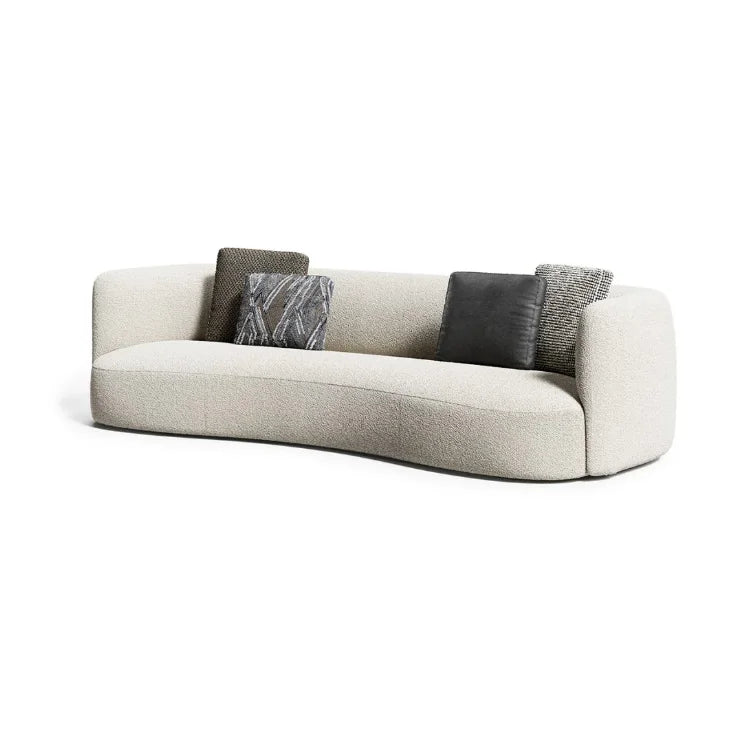 Modern Furniture Living Room Interior Sofa Wooden Base Villa Corner Kama Sofa Set