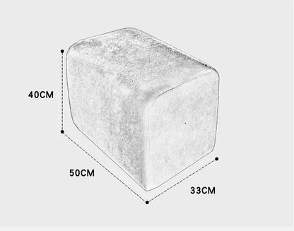 Nordic Light Luxury Cream Style Single Lambswool Couch Home Living Room Bedroom Couch Designer Chair