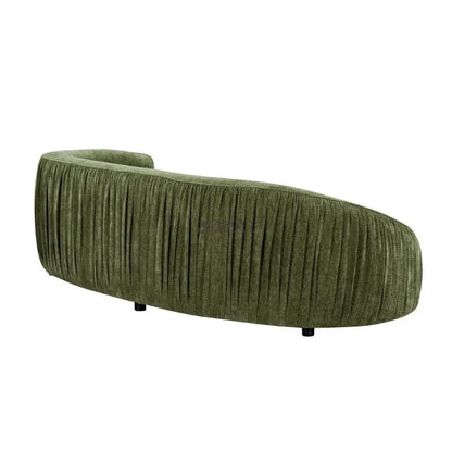 92.13 modern design curved sofa living room sofa, upholstered fabric 4-seat sofa