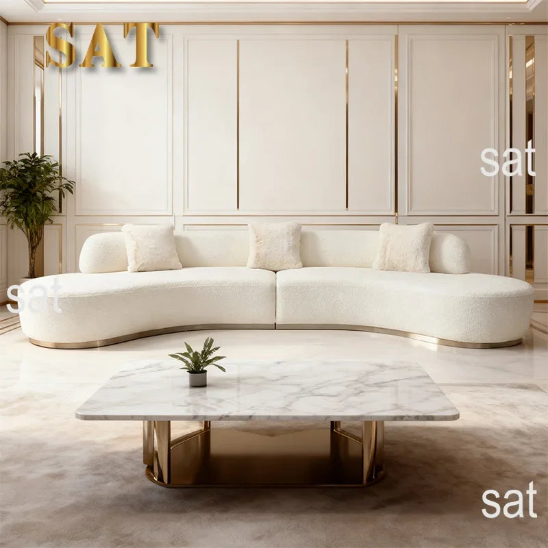 # Customized Special Shape Cloud Sofa Set Furniture for Living Room Hotel Apartment Hall Eco-friendly Comfortable Soft