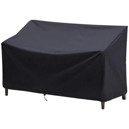 1pc Garden Bench Cover Waterproof Oxford Fabric Breathable Furniture Seat Protective Cover For 2/3/4-seater Benches Spare Parts