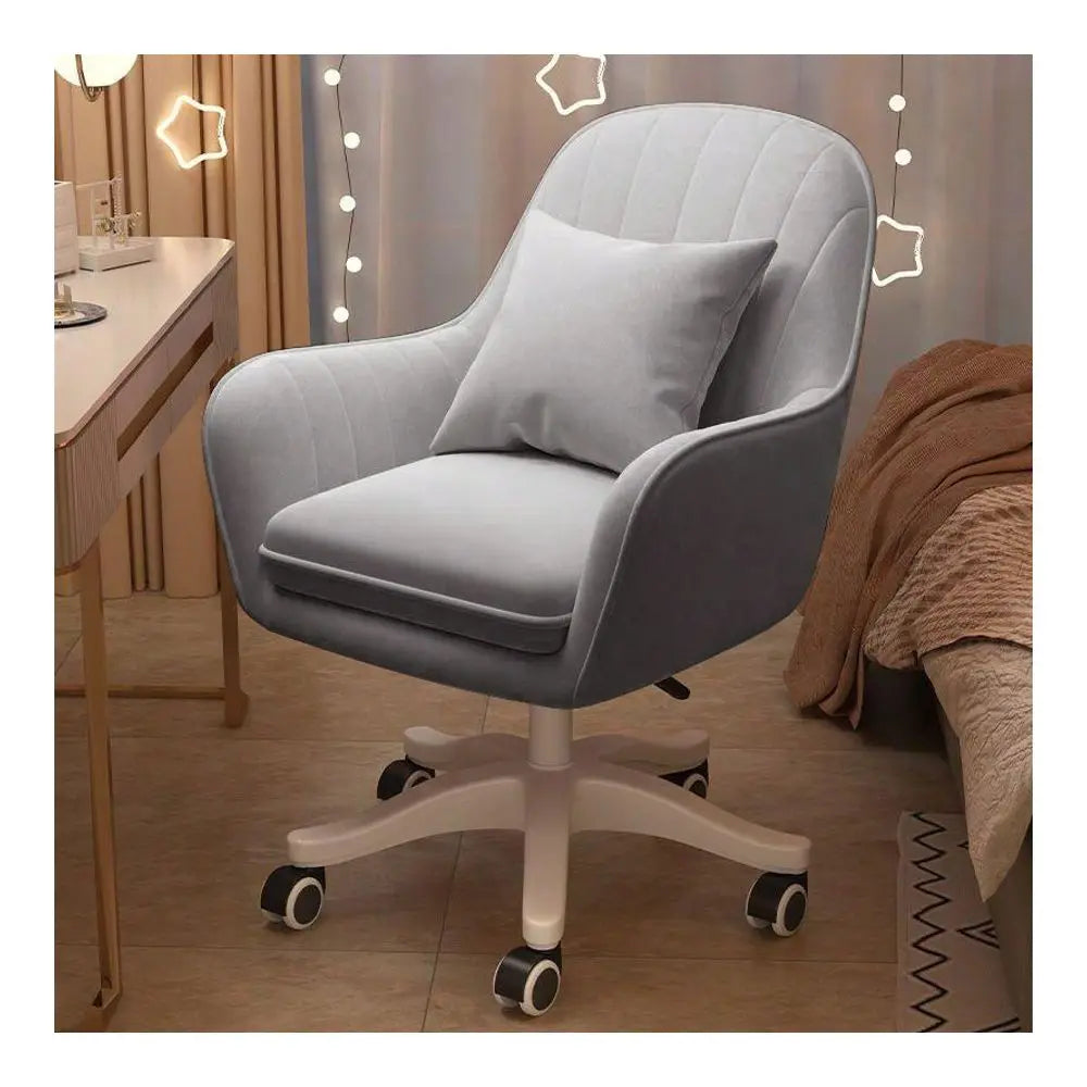 Home Computer Chairs Adjustable Task Chairs Modern Office Chair Makeup Chair 360 Swivel Computer Chair Mid Back