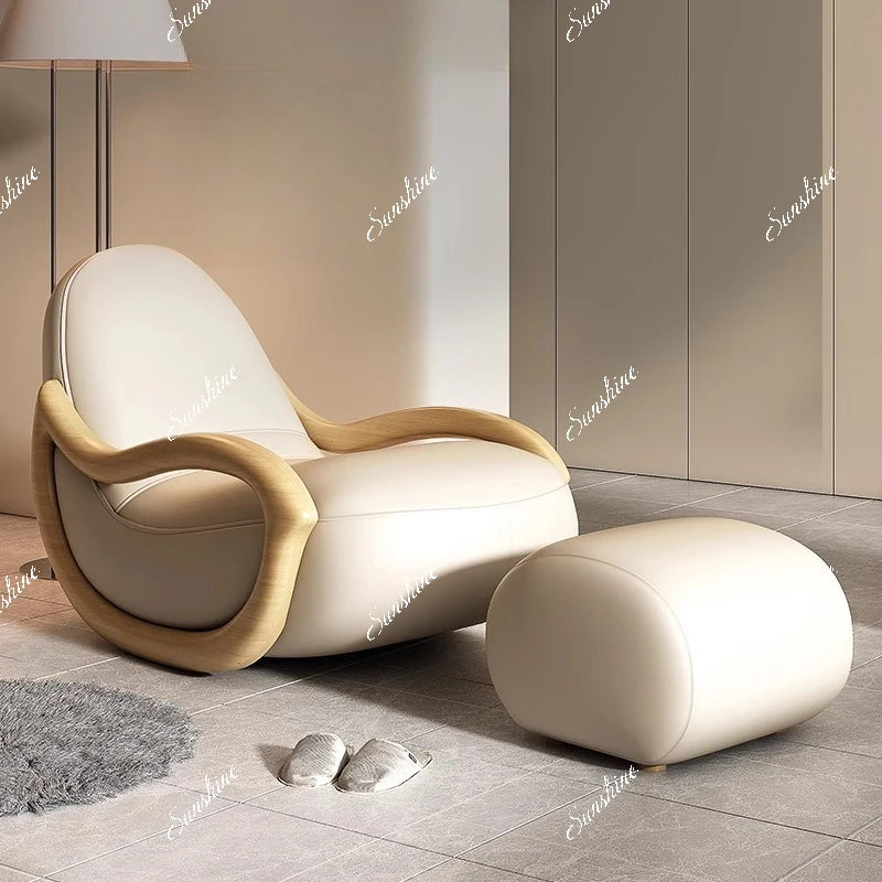 Balcony Home Living Room Simple Leisure Chair Adults can sleep or lie down