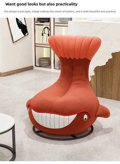 New Minimalist Shark Whale Apartment with 360 Degree Rotatable Bedroom,light Luxury,internet Famous Shark Ins Sofa,Nordic Style