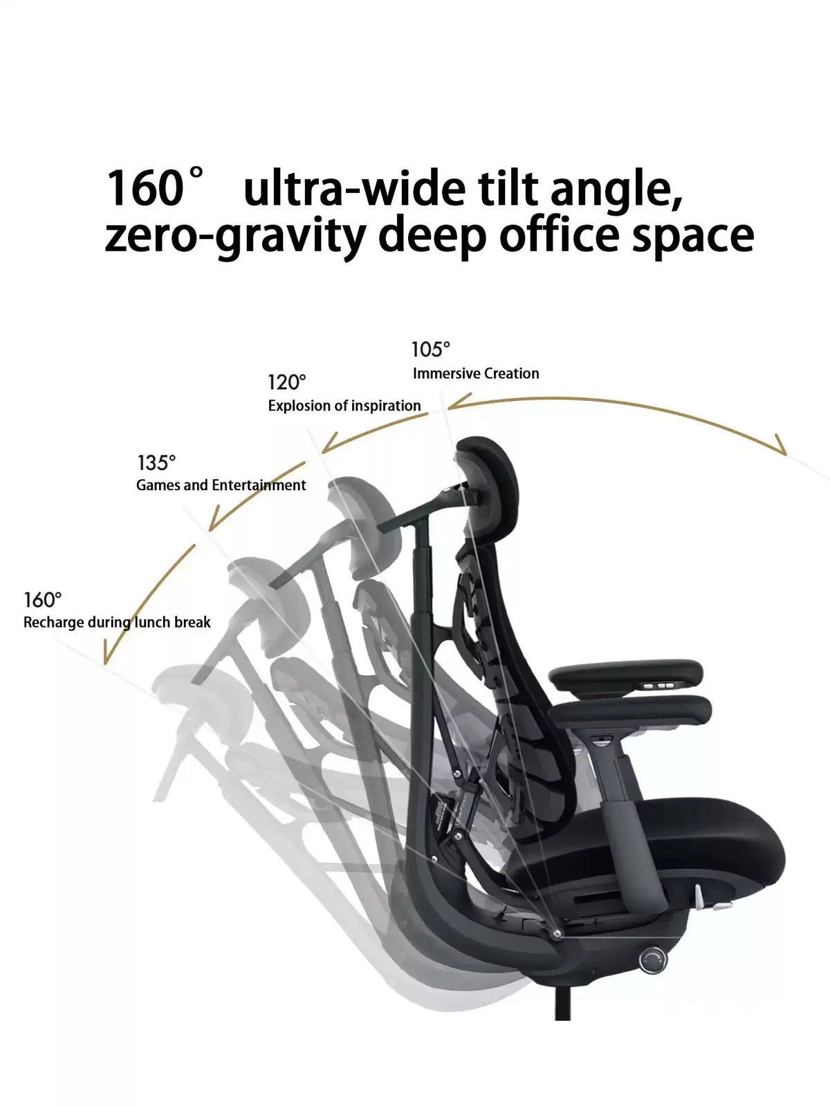 Libernovo business office chair, sturdy construction, comfortable sitting for a long time, office furniture
