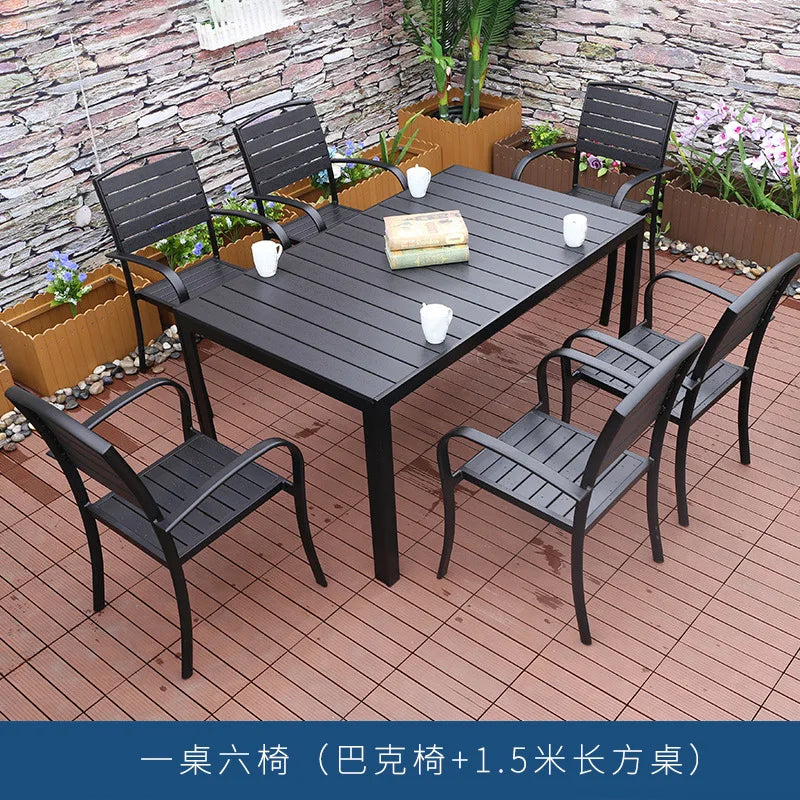 Outdoor parasol, villa cafe, milk tea shop, open-air dining bar, central column umbrella