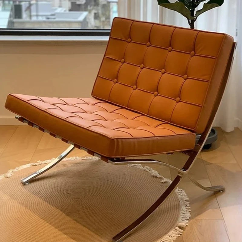 Nordic Luxury Living Room Chairs Armchair Makeup Floor Living Room Chairs Leather Designer Cadeiras De Sala De Estar Furniture