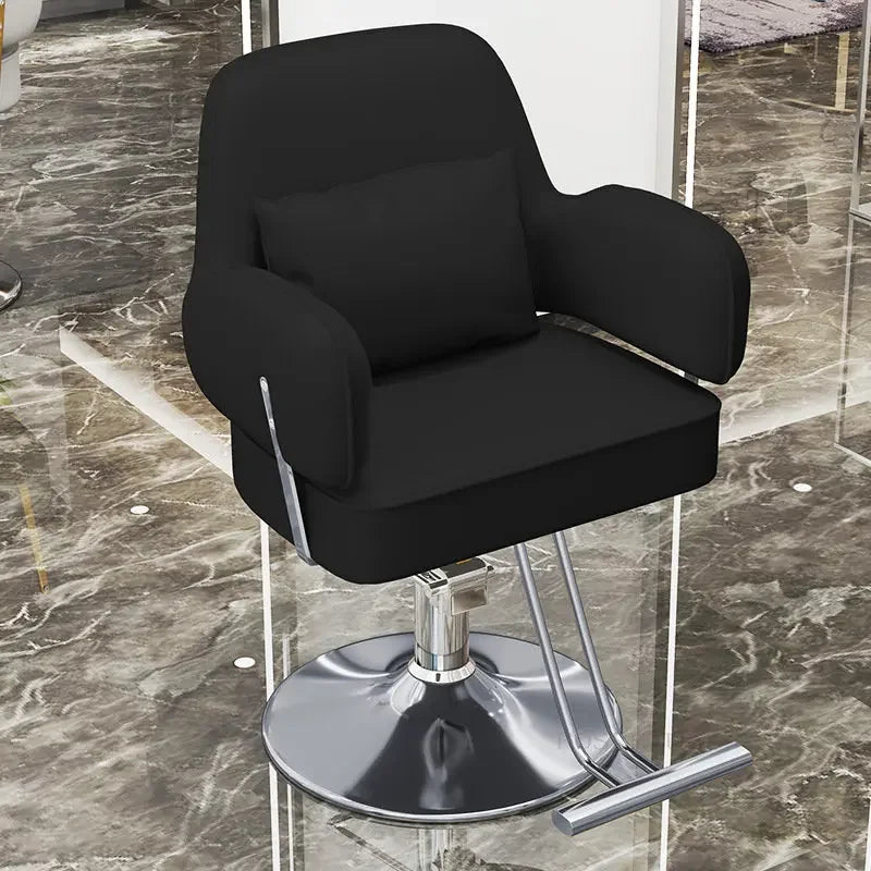 Luxury Barber Chairs Hair Salon Special Liftable Barber Chair Simple Salon Furniture Hairdressing Salon Chairs