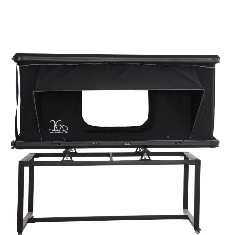 YOUNGHUNTER Straight Pop-Up Roof Tent with Aluminum Frame Quick Open Outdoor Camping Overlanding Tent