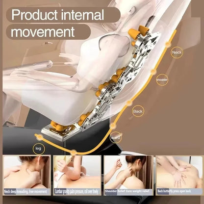 Comfortable 4D SL Track Massage Chair Zero Gravity Recliner Full Body Airbag Massage Sofa Touchscreen Office Chair 2026 Hot Sale