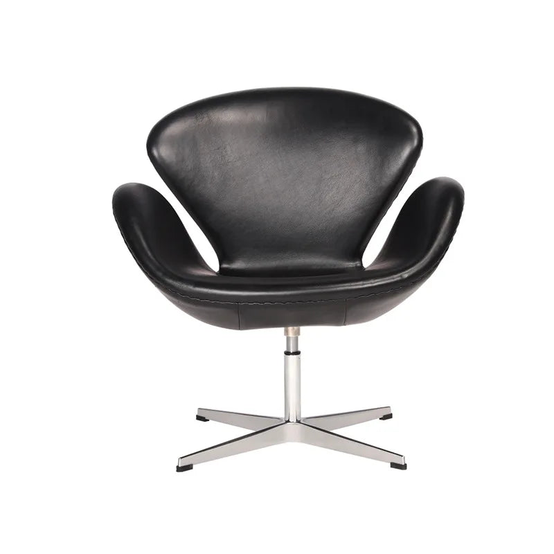 Single sofa swivel chair Nordic designer creative simple leisure swan chair