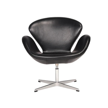 Single sofa swivel chair Nordic designer creative simple leisure swan chair