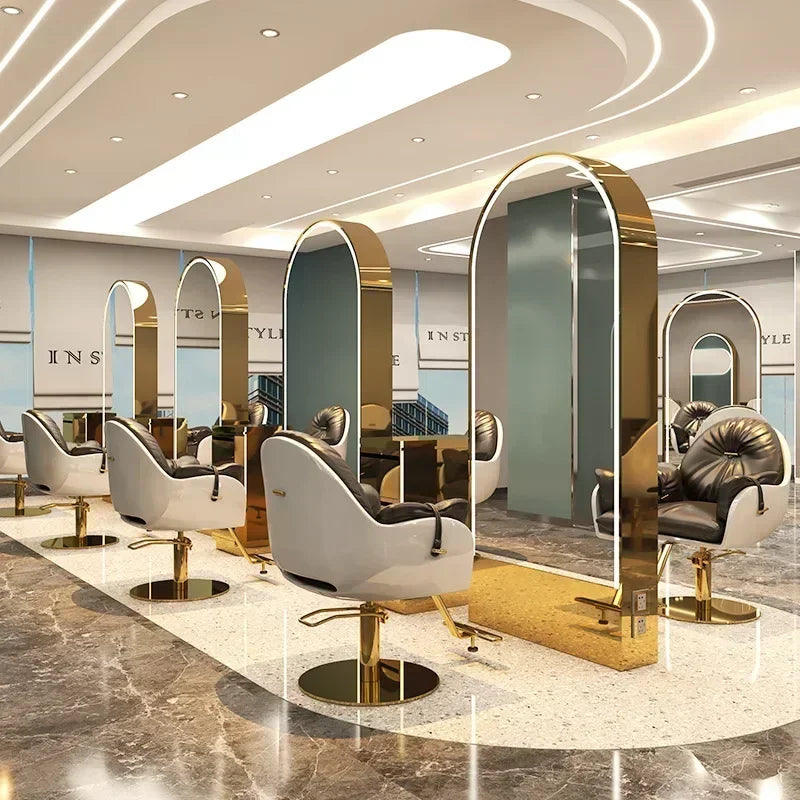 Shampoo Barber Chair Simplicity Wheels Swivel Salon Chair Hair Stylist Facial Sillas Cosmetic Aesthetic Salon Furniture