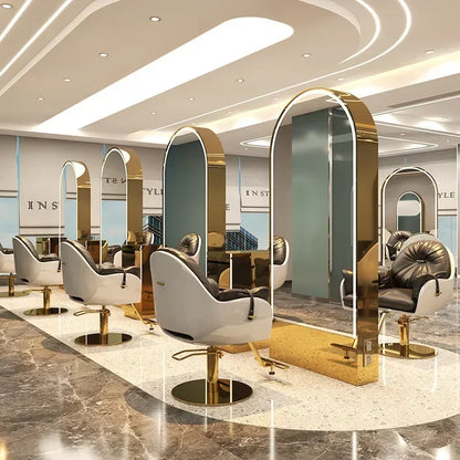Shampoo Barber Chair Simplicity Wheels Swivel Salon Chair Hair Stylist Facial Sillas Cosmetic Aesthetic Salon Furniture