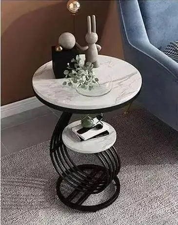 Nordic Round Coffee Tables Books Big Luxury Gold Nordic Hall Side Coffee Table Bedside Dressing Mesitas De Noche Home Furniture
