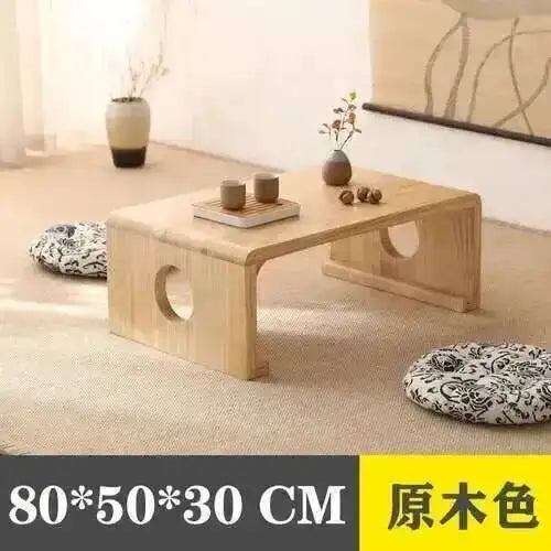 Designer Wood Coffee Table Small Modern Decoration Books Side Table Simple Aesthetic Mini Mesas Bajas Chinese Style Furniture