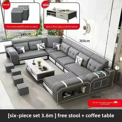 Durable Premium Quality Couch Pouf Living Room Sofas Futon Floor Designer Relaxing Filling Nordic Living Room