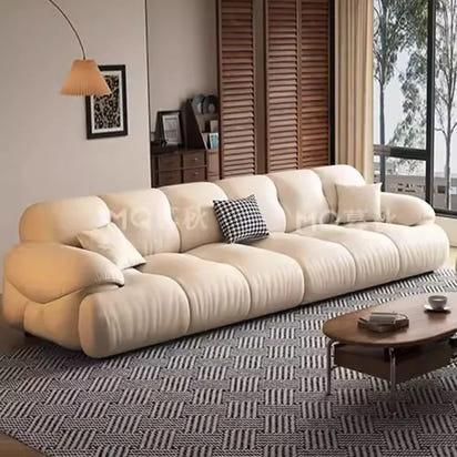 Long Modern Living Room Sofas Interior Fashion Luxury Design European Living Room Sofas Comfortable Sillon Cama Trendy Furniture