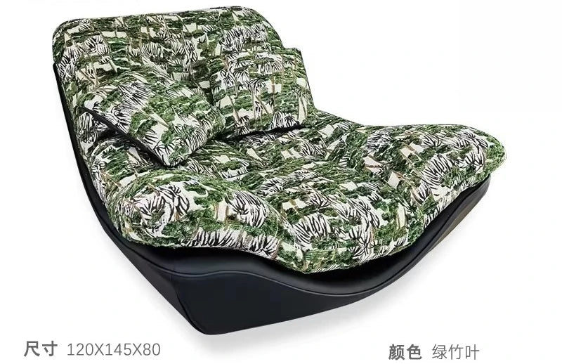 Italian Style Lounge Chair Reclining Sofa Chair for Living Room Bedroom Balcony Modern Designer Lazy Sofa with Adjustable